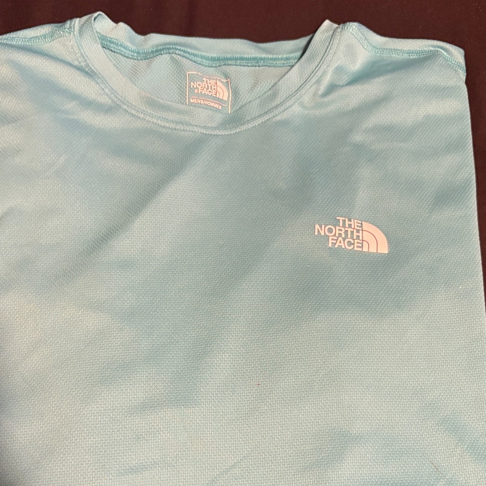 The North Face Sky Blue Crew Neck Tee